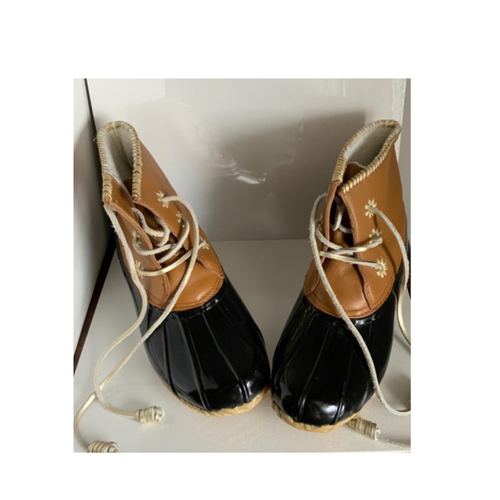 Jack Rogers Chloe Duck Boots Size 10 Like New